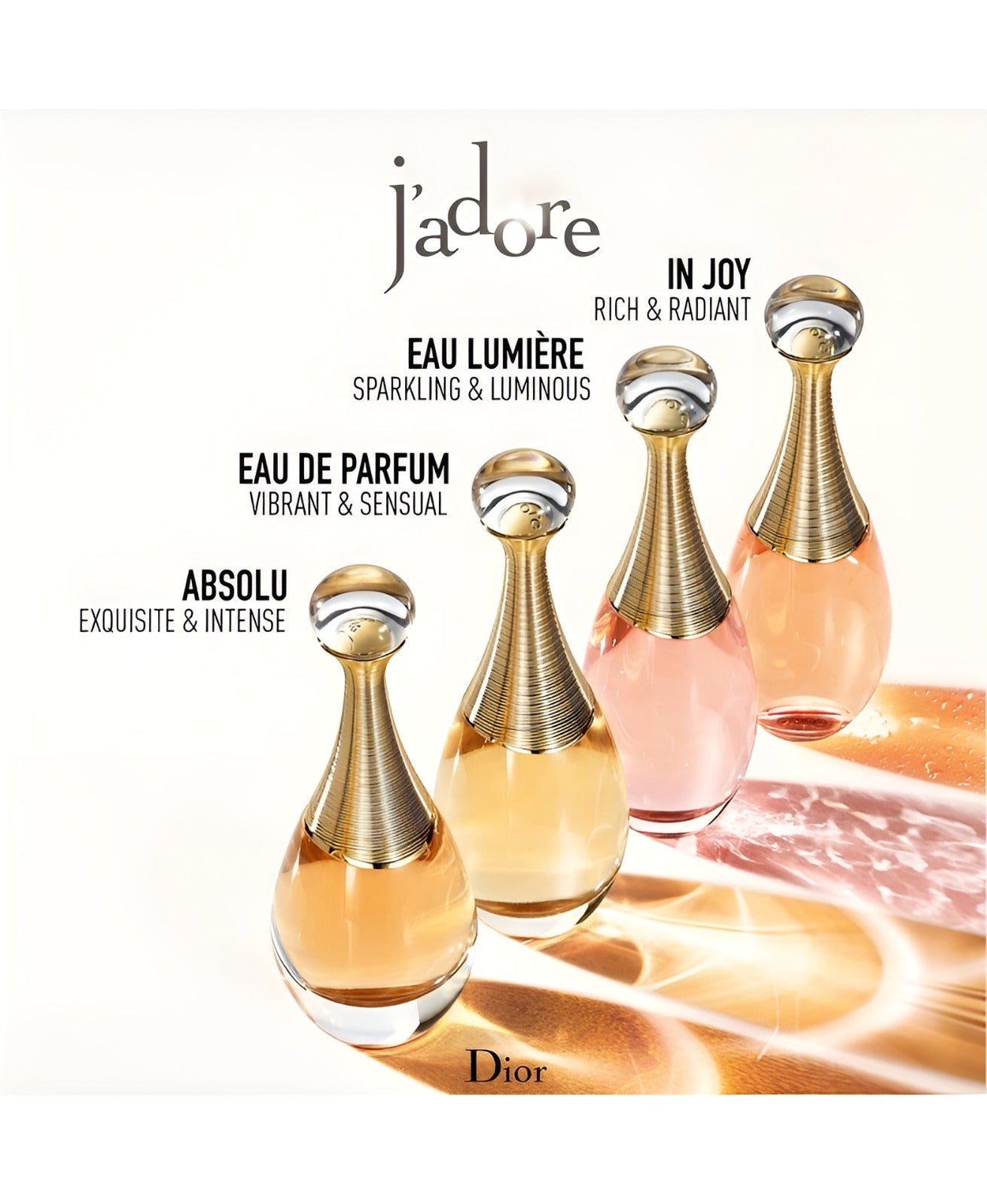 J’adore Dior Eau de Parfum 3.4 oz | Luxury Women Perfume